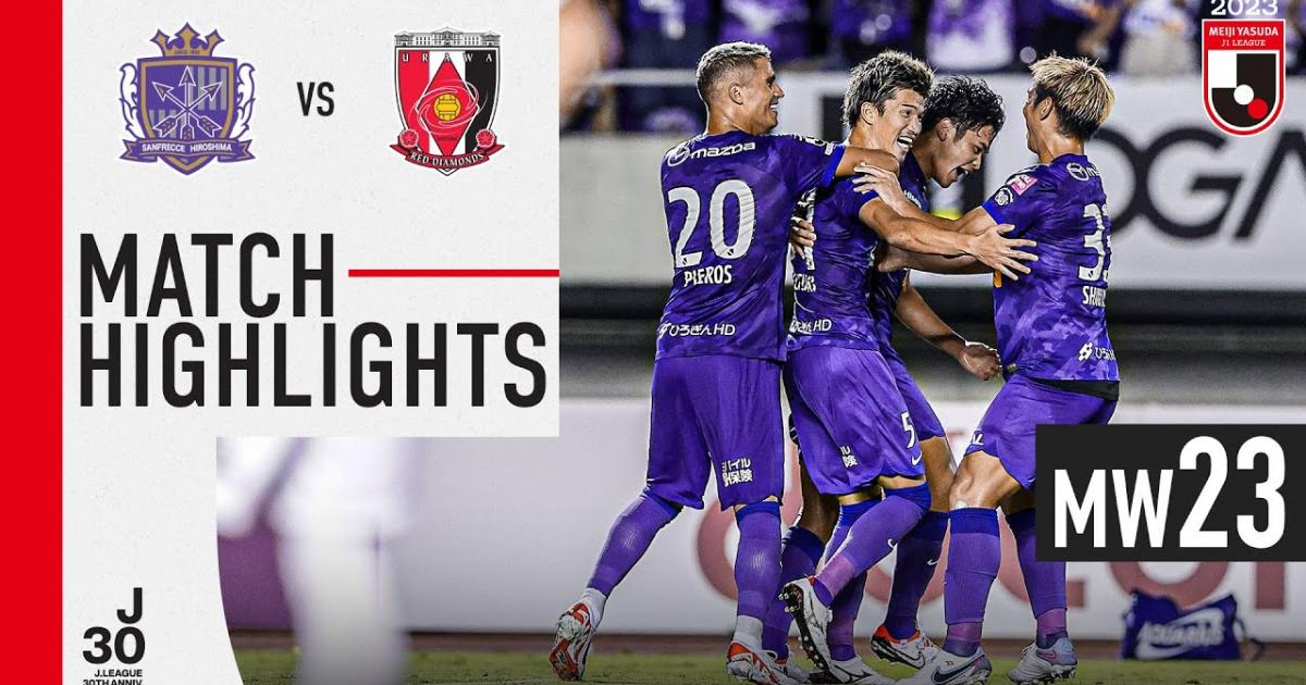 Live Sanfrecce Urawa la 23e journée de J League 2023 13 08